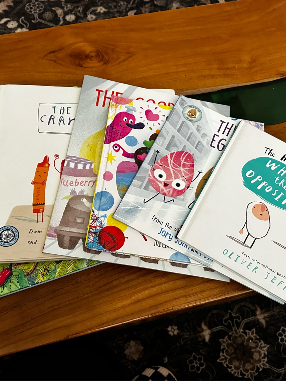 Children's Book Bundle - bugs insects opposites the egg monsters